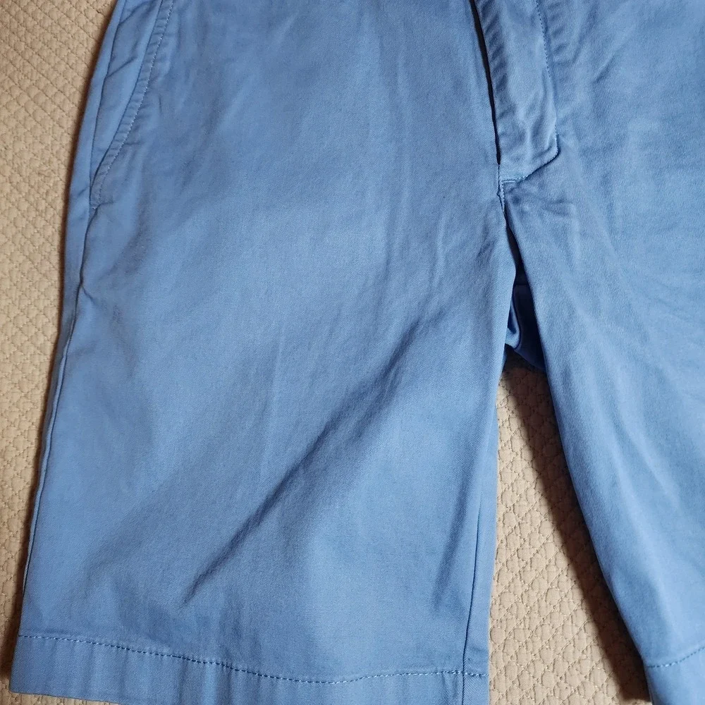 Vineyard Vines Breaker Shorts Men's Size 28 Blue Flat Front Chino Preppy 7